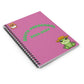 SPS Light Pink Spiral Notebook - Ruled Line
