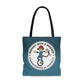 MWW Turquoise Tote Bag