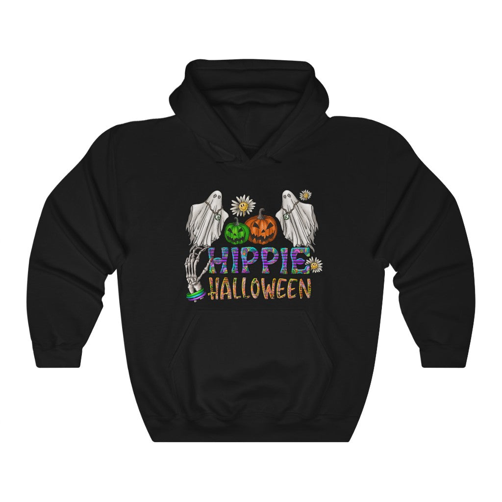 Halloween, Hippie Halloween Unisex Heavy Blend™ Hooded Sweatshirt