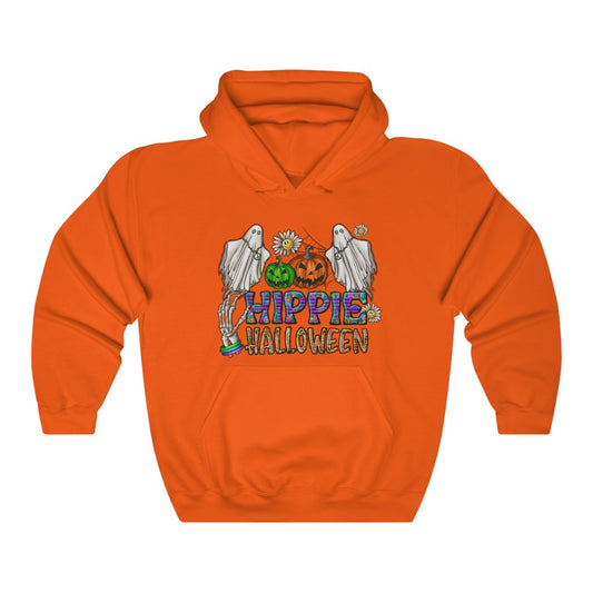 Halloween, Hippie Halloween Unisex Heavy Blend™ Hooded Sweatshirt