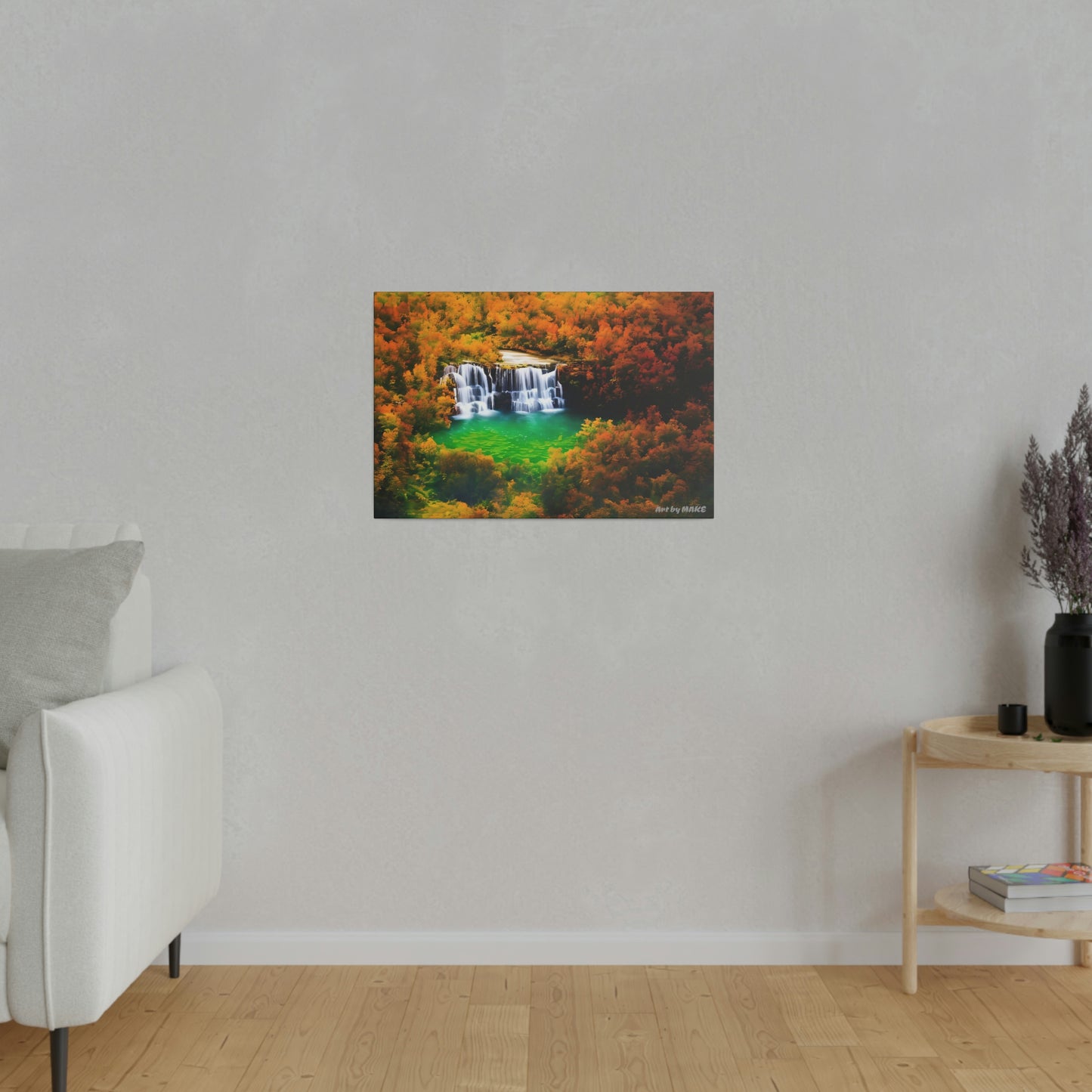 American Nature Streams 3 - 24"x16" Matte Canvas, Stretched, 0.75"