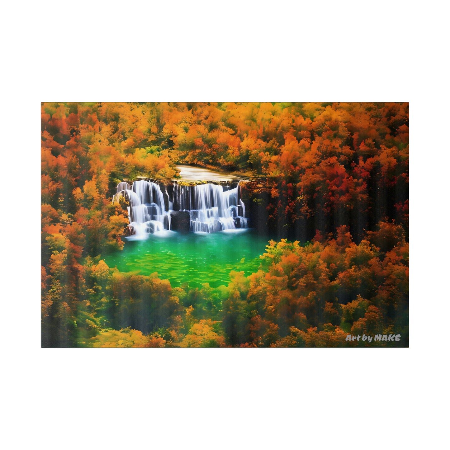 American Nature Streams 3 - 24"x16" Matte Canvas, Stretched, 0.75"