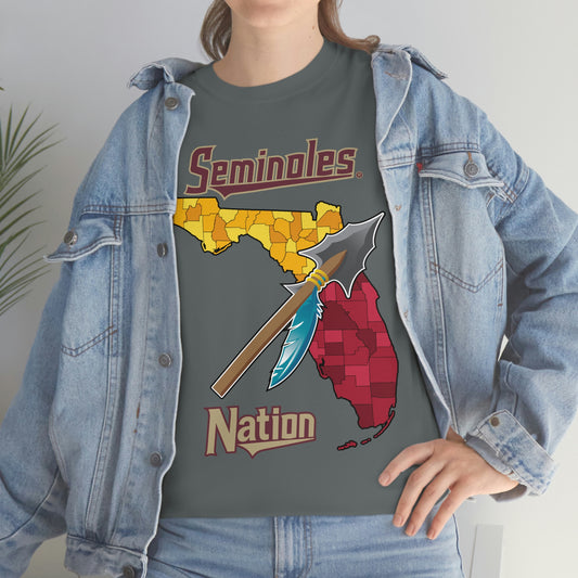 Seminole Nation Heavy Cotton Tee