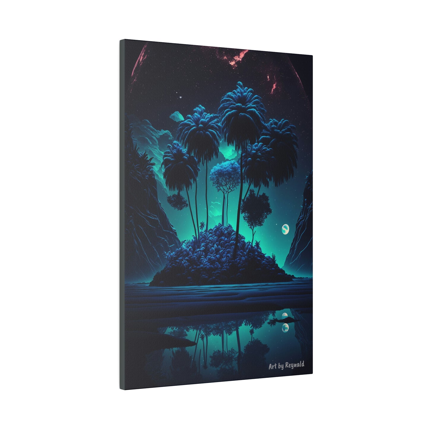 Neon Forest 5 - 16"x24" Matte Canvas, Stretched, 0.75"