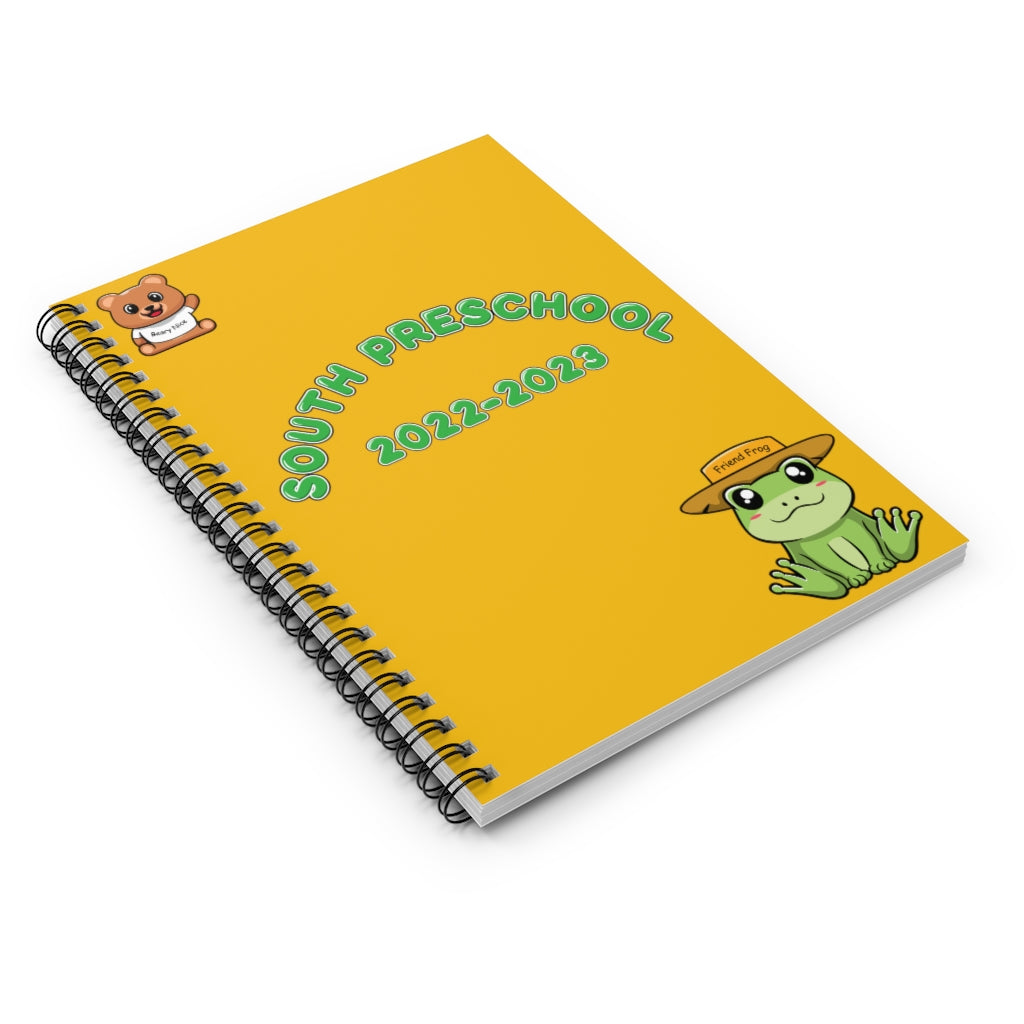 SPS Yellow Spiral Notebook - Ruled Line