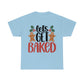 Christmas Let's Get Baked Unisex Heavy Cotton Tee
