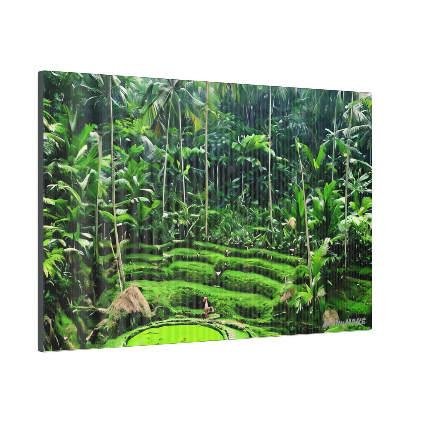 Bali Nature 1 - 24"x16" Matte Canvas, Stretched, 0.75"