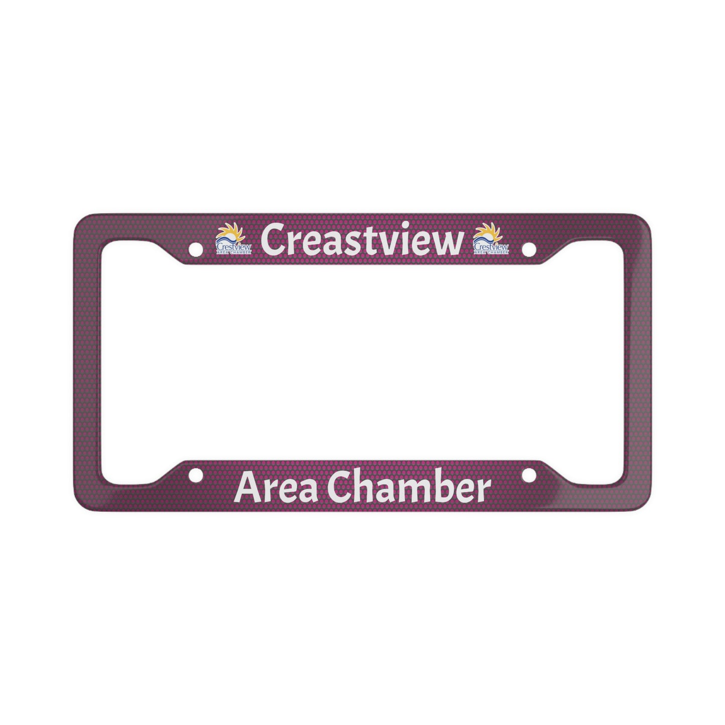 CCoC Pink License Plate Frame