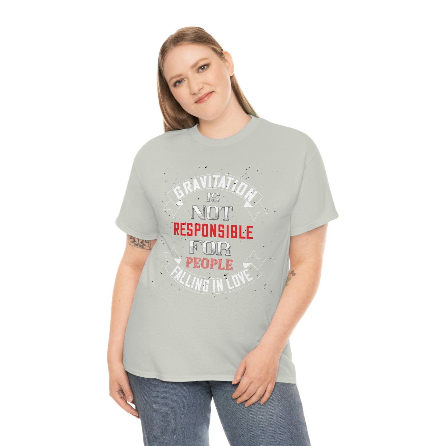 Gravitation is not Responsible Cotton Tee