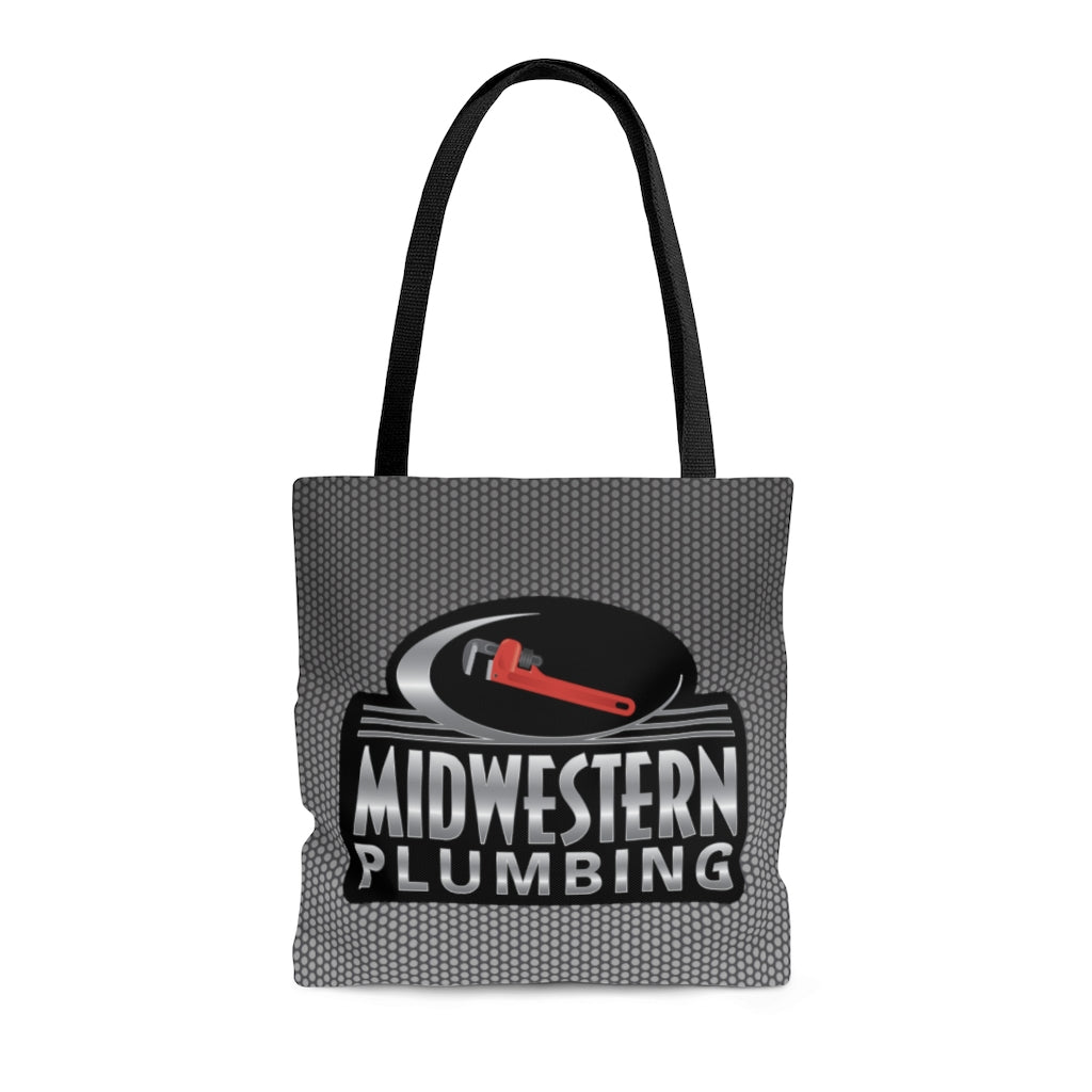Midwestern Plumbing Light Grey Tote Bag
