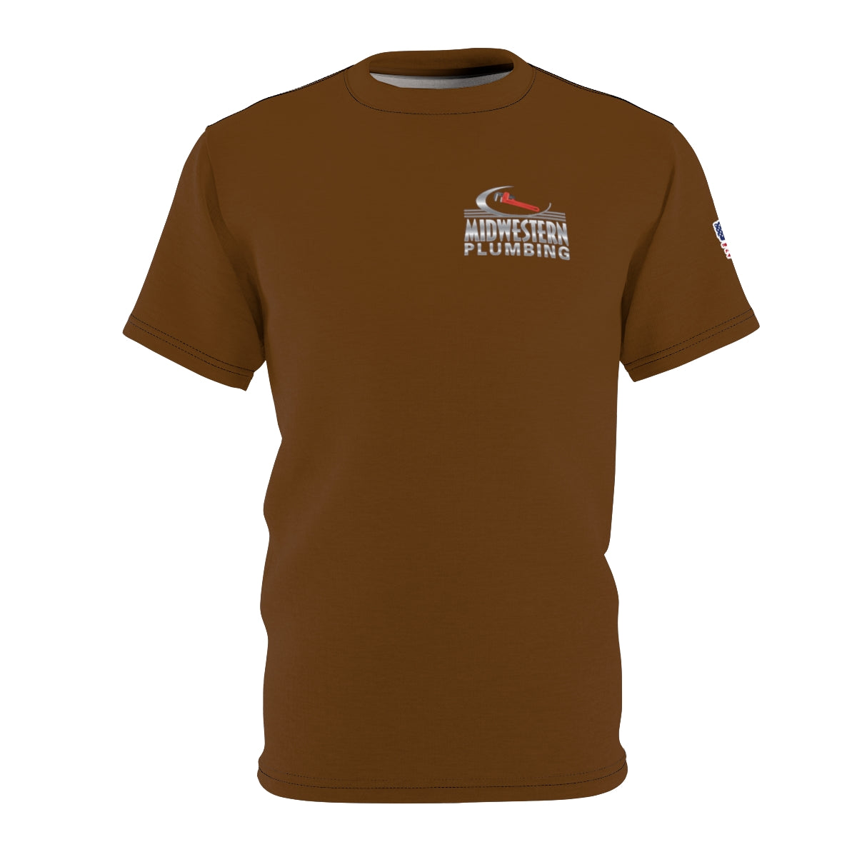 Midwestern Plumbing Brown Premium Work Shirt
