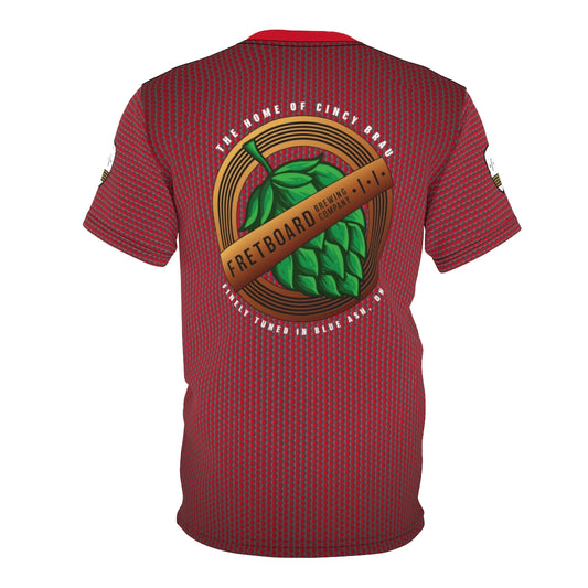 Fretboard Brewery Red Premium Work Shirt