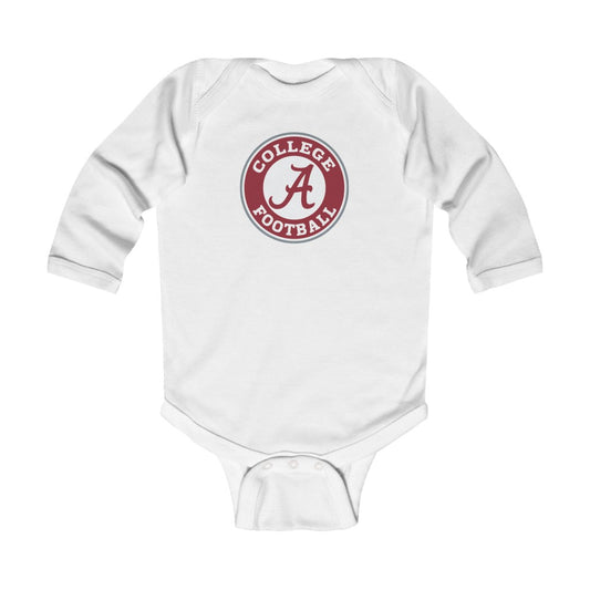 Alabama Football Infant Long Sleeve Bodysuit