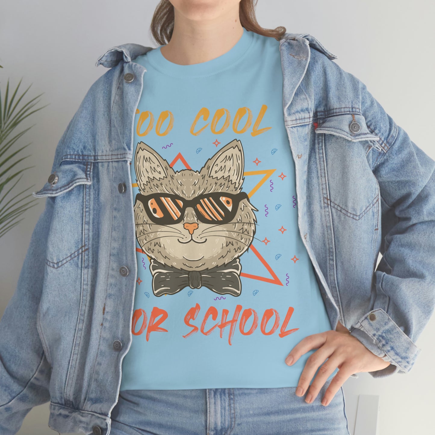 Too Cool for School Cotton Tee