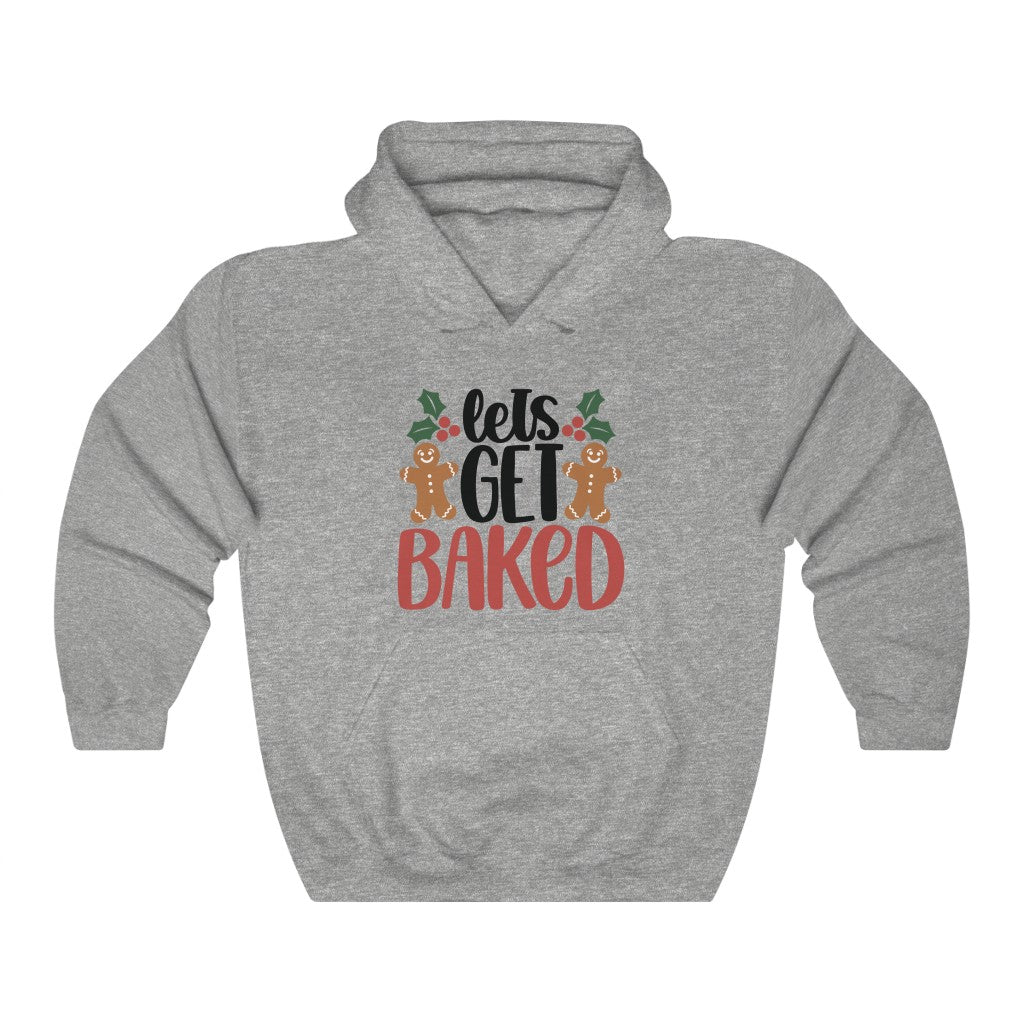 Christmas Let's Get Baked Unisex Heavy Blend™ Hooded Sweatshirt