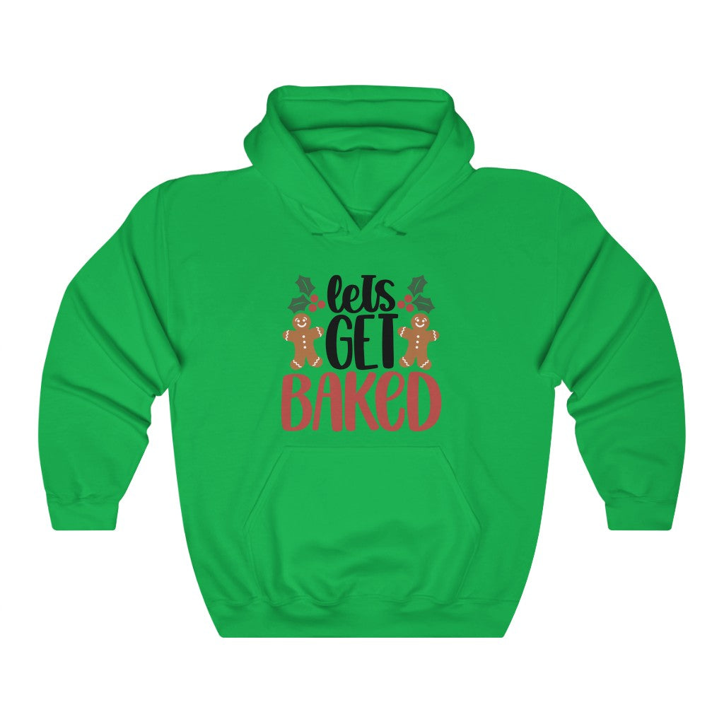 Christmas Let's Get Baked Unisex Heavy Blend™ Hooded Sweatshirt