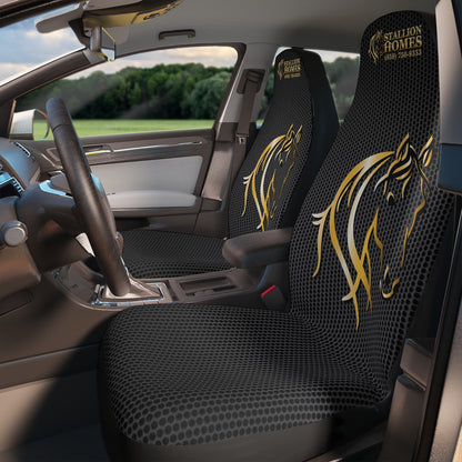 Stallion Homes Gold Car Seat Covers