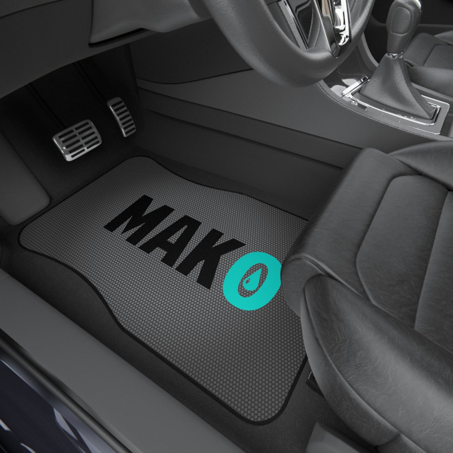 MAKO Grey Car Mats (2x Front)