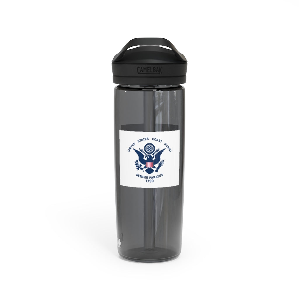 US Coast Guard Flag Water Bottle, 20oz\25oz