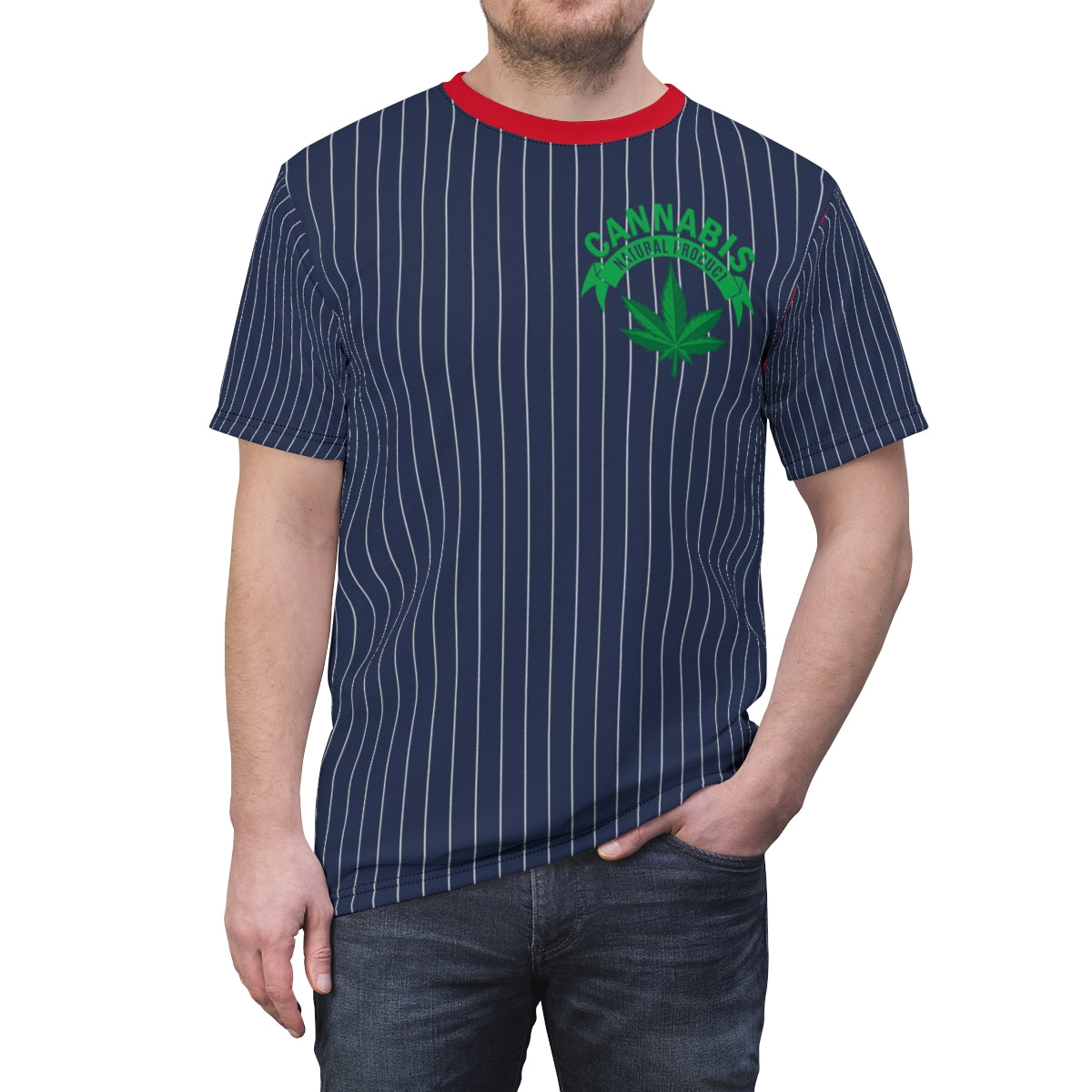 Blue Cannabis Premium Shirt
