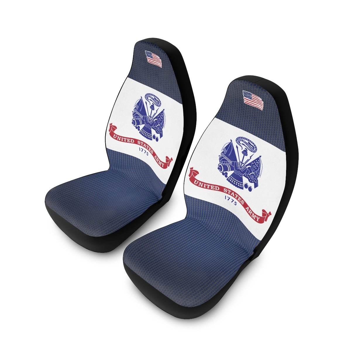 U.S. Army Dark Blue Polyester Car Seat Covers
