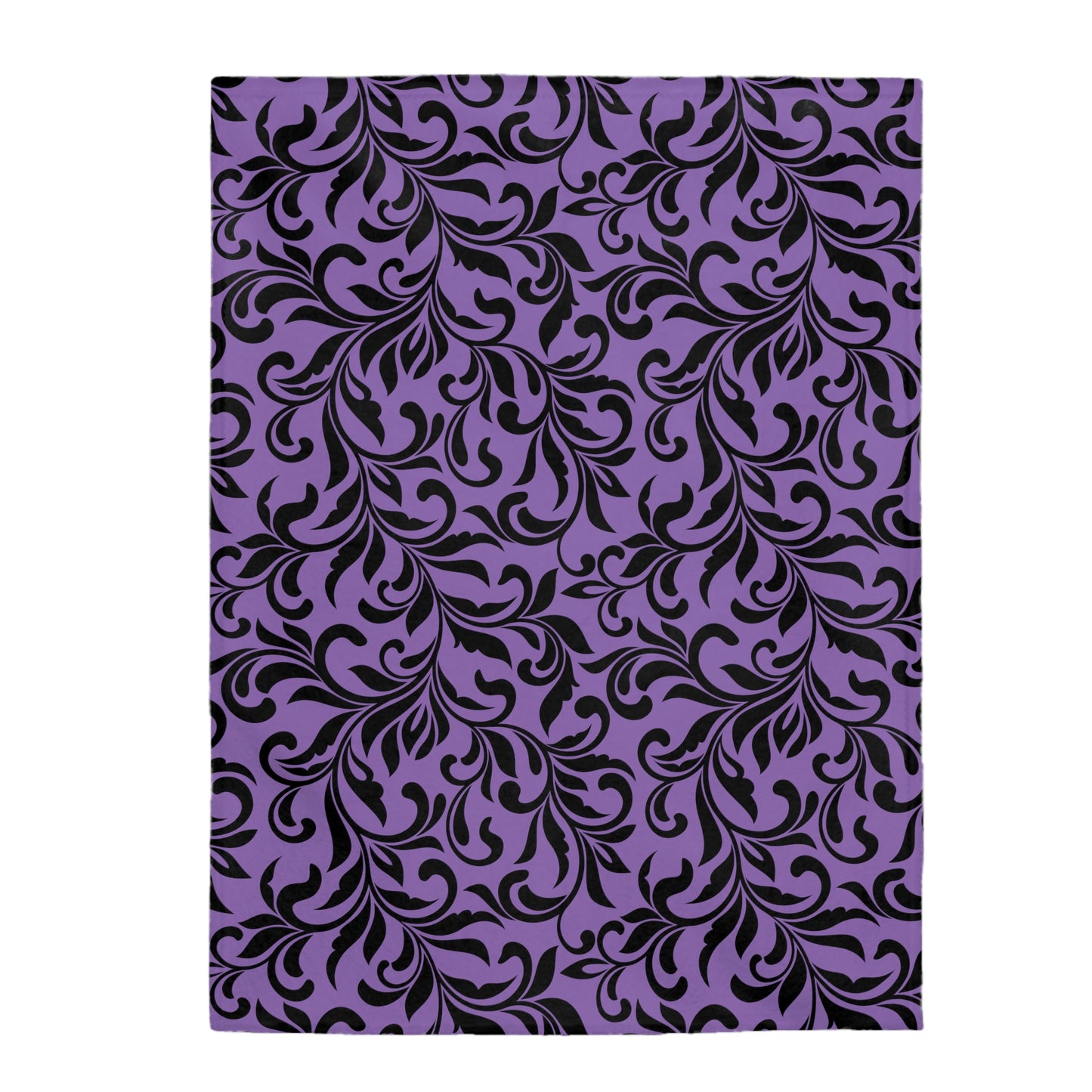 Purple Velveteen Plush Blanket
