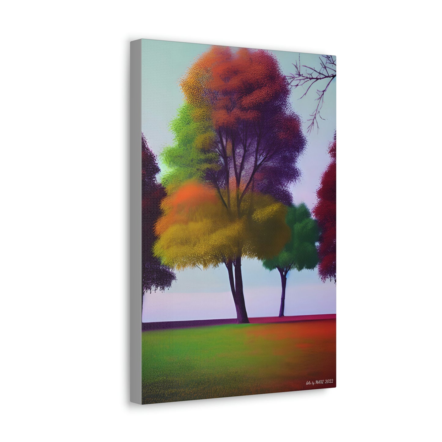 Trees 8 Canvas Wraps