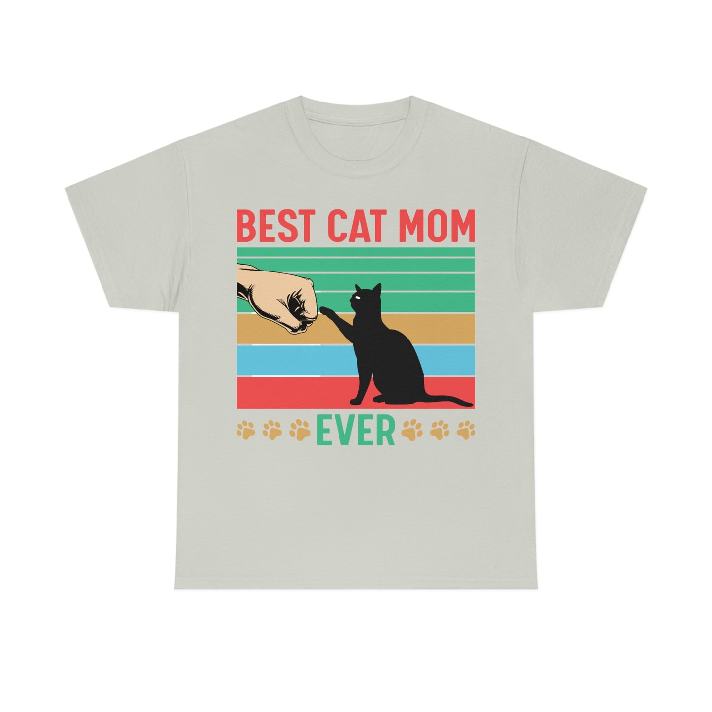 Best Cat Mom Ever Cotton Tee
