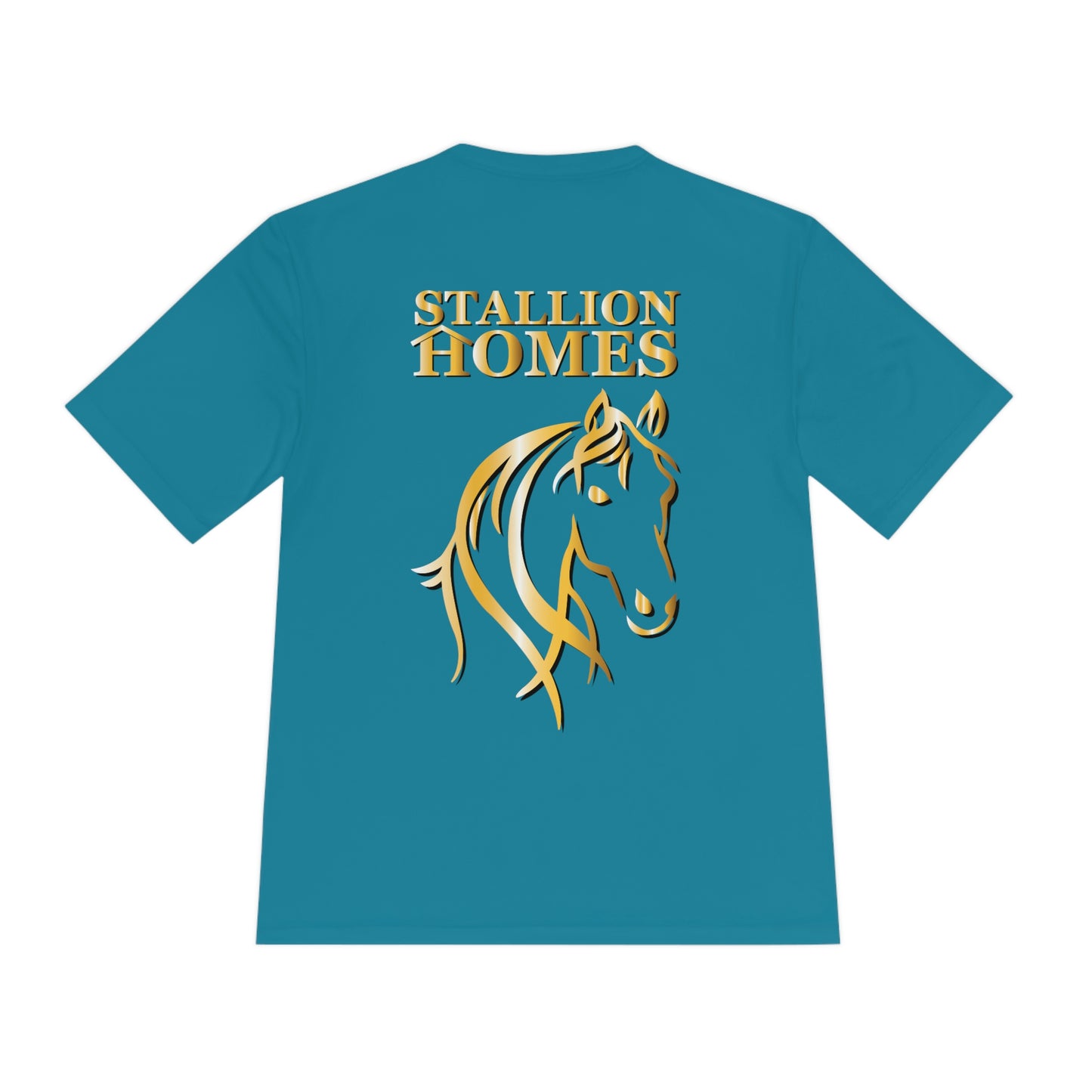 Camiseta absorbente de humedad Stallion Homes Gold