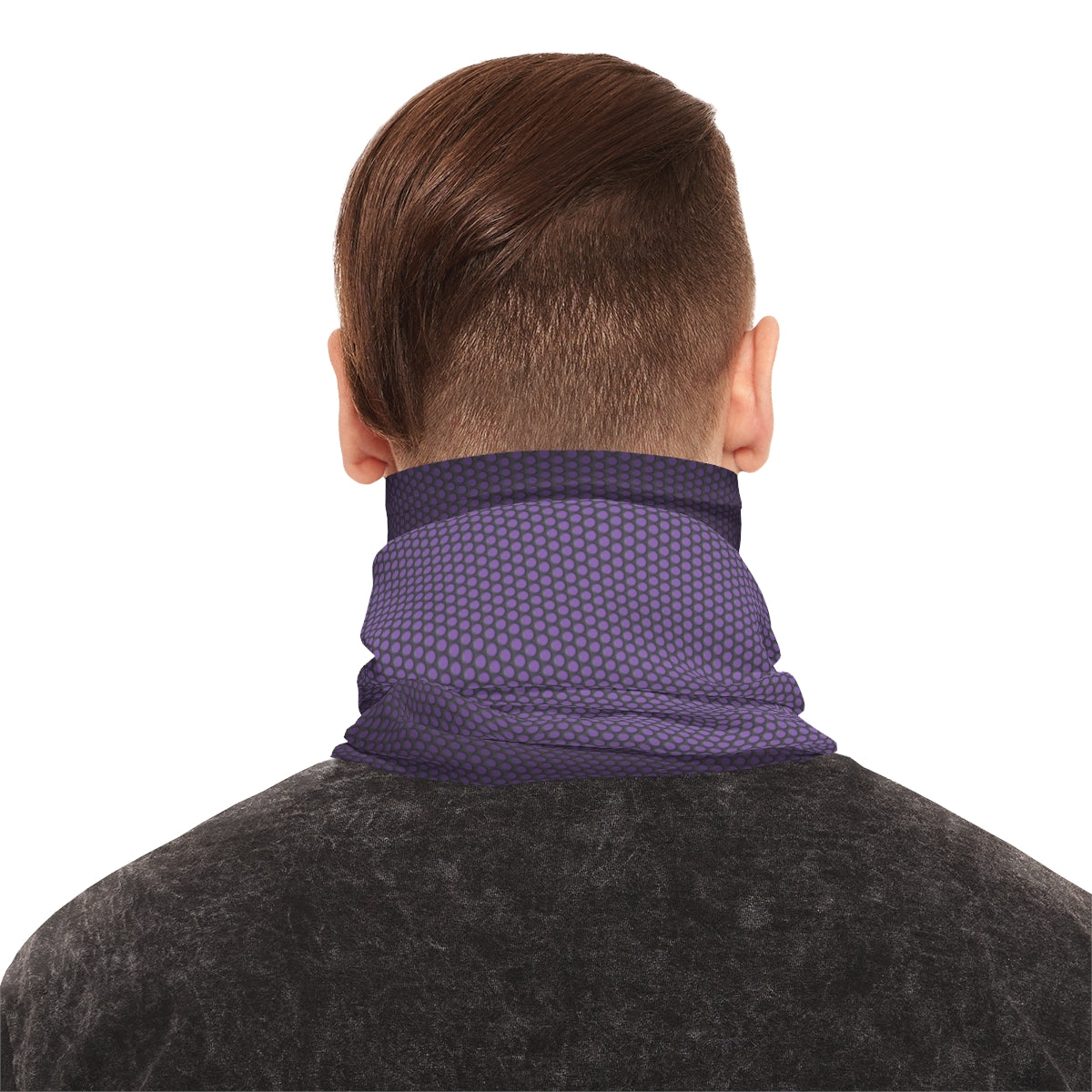 MWW Polaina de cuello de peso medio violeta claro