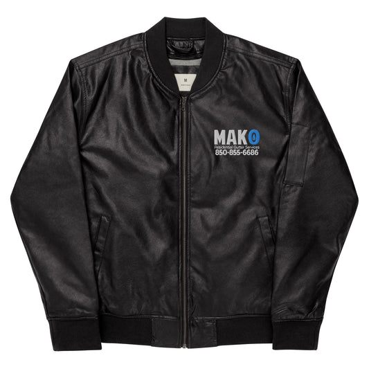 MAKO Leather Bomber Jacket