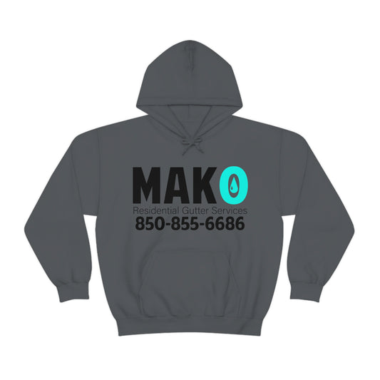 MAKO Front Side Only Heavy Blend™ Hooded Sweatshirt