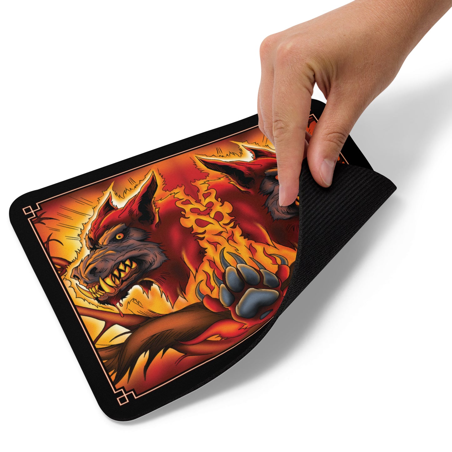 Hell Hound Mouse pad
