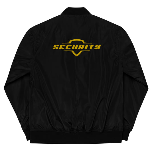 Adams S&I Security Premium recycled bomber jacket