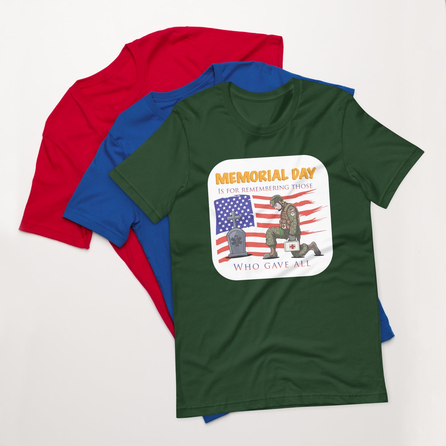 Military Medic Memorial Day Unisex T-Shirt
